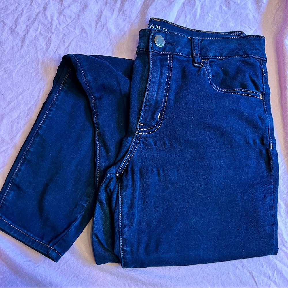 American Eagle 12 XLong Super Super Stretch Hi Rise Jegging